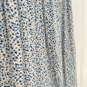 Old Navy Floral Midi Skirt